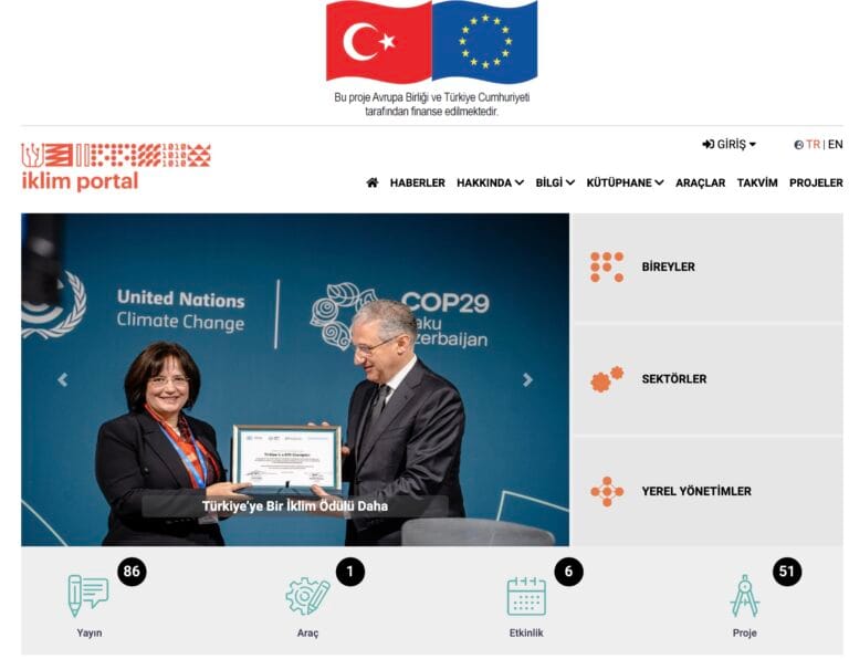 Türkiye’nin iklim değişikliğiyle mücadelesinde yeni adım: İklim Portalı tanıtıldı