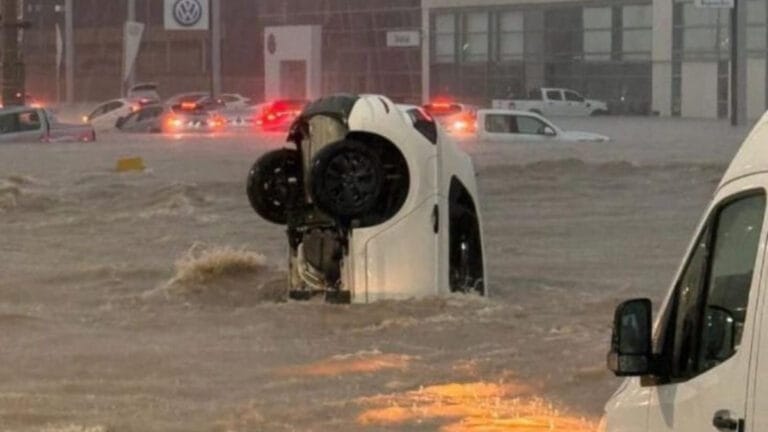 Arjantin’de rekor yağış: Bahía Blanca’da 8 saatte 1 yıllık yağış aldı