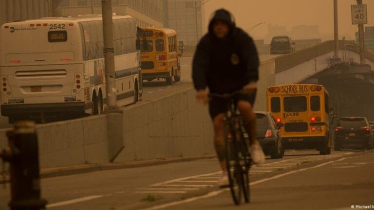 Kanada’daki orman yangını dumanı Avrupa’ya ulaştı!