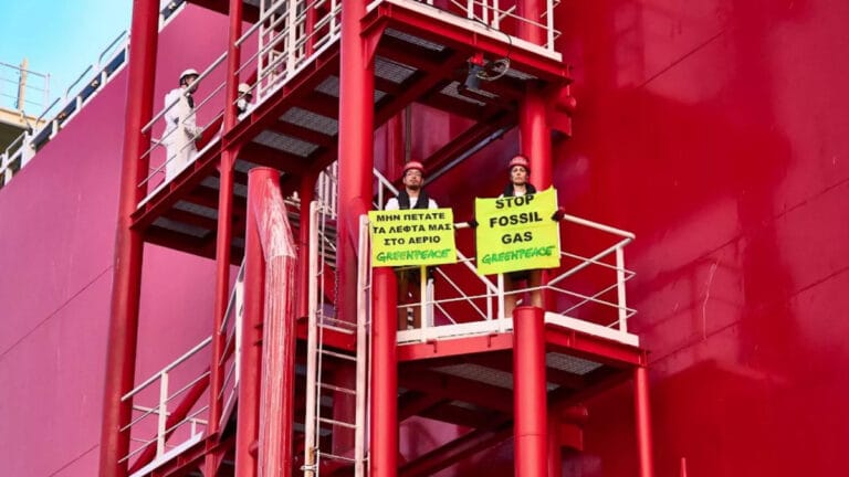 Greenpeace’ten Yunanistan’daki yeni gaz projelerine son verilmesi çağrısı