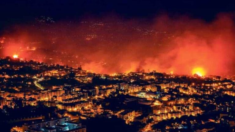 Portekiz ve İspanya orman yangınlarıyla boğuşuyor: Yüksek sıcaklıklar ve şiddetli rüzgarlar etkili oluyor