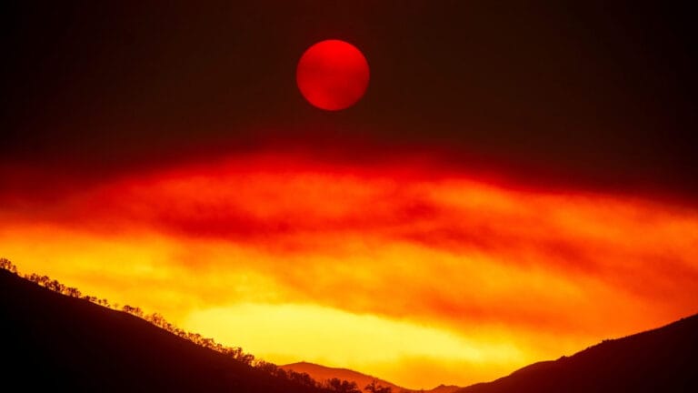 California’daki Gifford yangını büyüyor: En az 4 yaralı, on binlerce dönüm arazi kül oldu