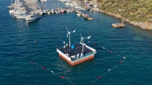 Bodrum Belediyesi’nden yenilikçi ‘yüzer deniz suyu arıtma platformu’