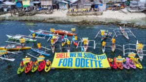 Filipinli tayfun mağdurları ilk kez Shell’e 2021 felaketinin zararları için dava açıyor