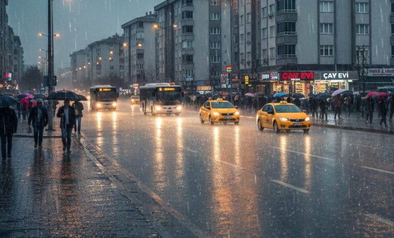 İstanbul’da öğleden sonra alarm: Valilikten eğitim tatili kararı, AKOM’dan kuvvetli yağış ve sel uyarısı