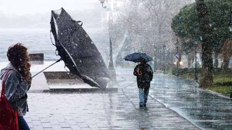 Meteoroloji’den sağanak yağmur ve kar yağışı uyarıları