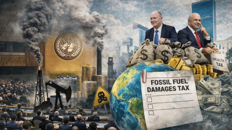 Önerilen BM vergisiyle fosil yakıt şirketleri iklim zararının bedelini ödeyebilir