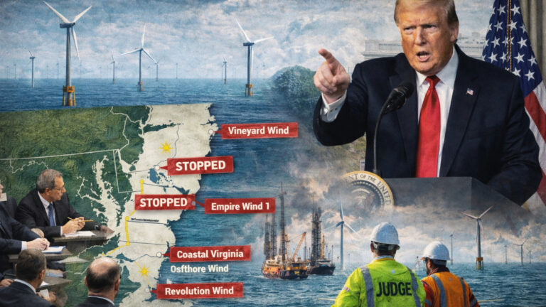 Trump, açık deniz rüzgar enerjisi savaşında kazanıyor mu, kaybediyor mu?