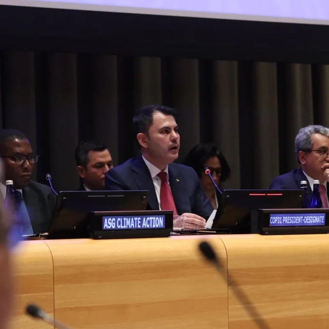 Bakan Kurum BM’deki görüşmeleri değerlendirdi: “Ülkeler artık uygulamaların konuşulduğu bir COP istiyor”