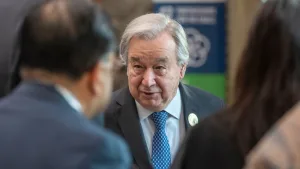 Guterres: Fosil yakıtlara dayalı kalkınma modelinin geleceği yok