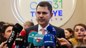 Bakan Kurum: COP31, Türk özel sektörünün yeşil dönüşüm kapasitesini dünyaya göstereceği bir platform olacak