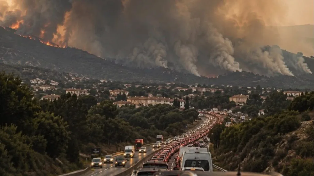 Avrupa orman yangınlarıyla mücadele ediyor: Fransa ve İspanya’da 375 bin kişi tahliye edildi